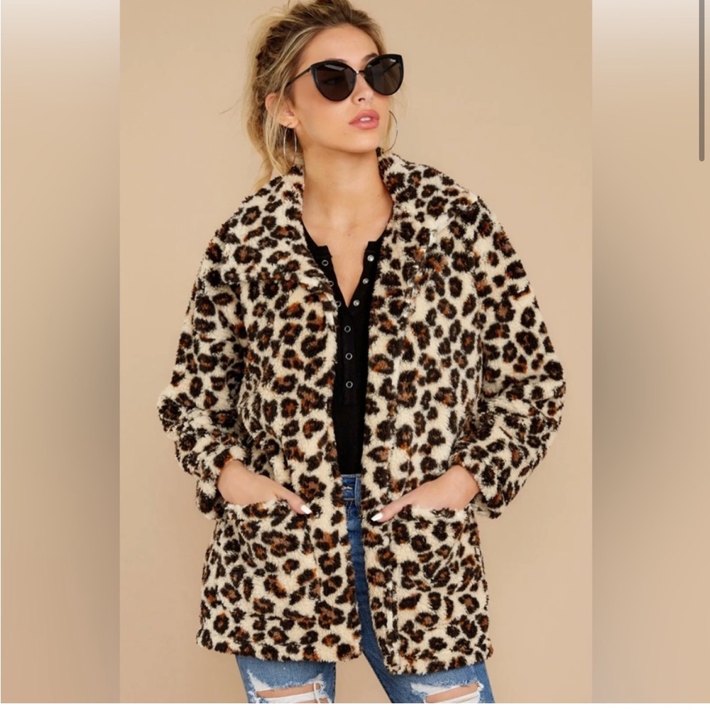 Z Supply Leopard Coat